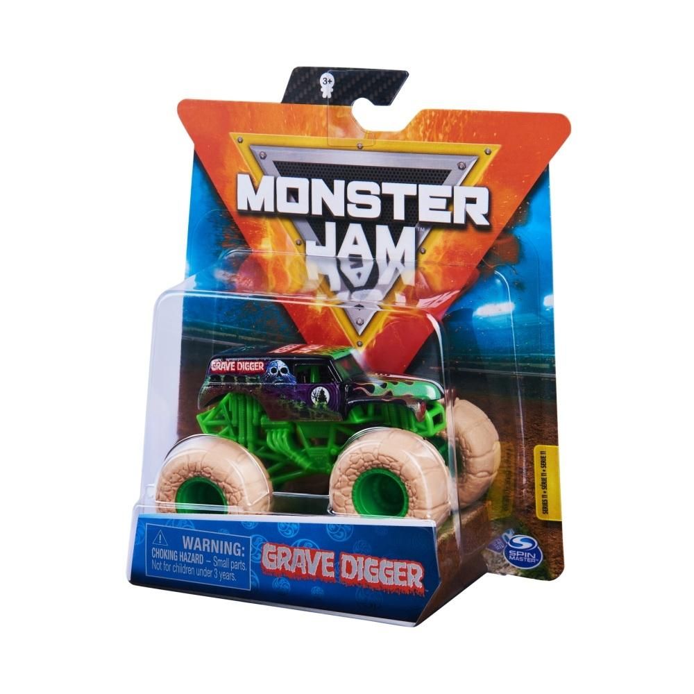 Monster Jam 1:64 kisautó - Grave Digger | Játéktenger.hu