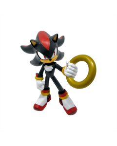  Sonic, a sündisznó összerakható figura, 18 cm - Shadow, a sündisznó