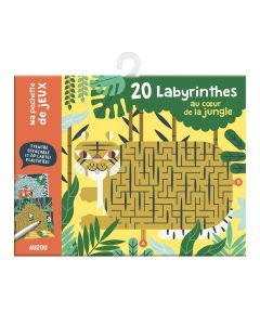Auzou Letörölhető fejtörő feledatkártyák - Labirintusok