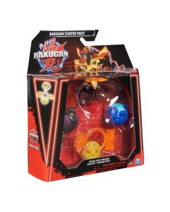 Bakugan 3.0 - Kezdőcsomag 3 db-os - Mantid & Titanium Trox