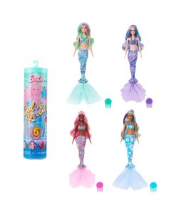 Barbie Color Reveal sellő meglepetés baba