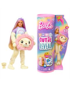 Barbie Cutie Reveal meglepetés baba 5. sorozat - oroszlán (HKR02/HKR06)