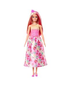 Barbie Dreamtopia hercegnő baba - rózsaszín pillangós ruhában