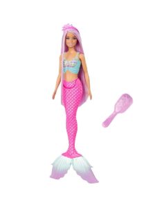 Barbie Dreamtopia Varázslatos frizura sellő baba