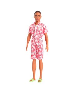 Barbie Fashionista barátok fiú baba - Hawaii mintás ruhában