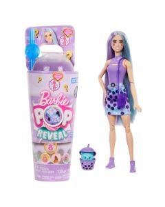 Barbie Slime Reveal Bubi-Buli meglepetés baba - Taro Milk