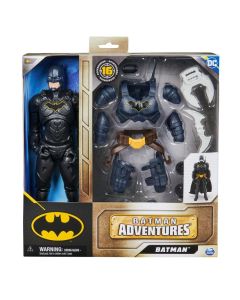 Batman kalandok 30 cm-es figura szett, 16 féle kiegészítővel