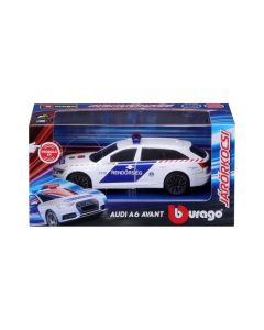 Bburago 1:43 Audi A6 szirénázó magyar rendőrautó