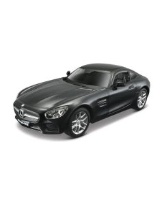 Bburago Street Tuners 1:32 kisautó vitrinben - Mercedes-AMG GT, fekete (18-42023)