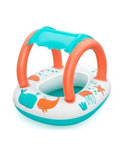 Bestway Comfort Plush árnyékolt babacsónak 84 x 67 cm