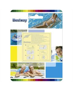 Bestway extra erős öntapadós javítókészlet, 10 db