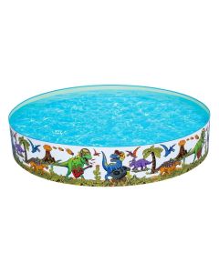 Bestway Fill 'N Fun merevfalú dínós medence 244 x 46 cm