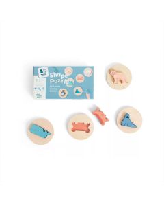 BS Toys Fa állatos formakirakó