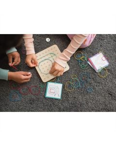 BS Toys Geoboard alkotótábla