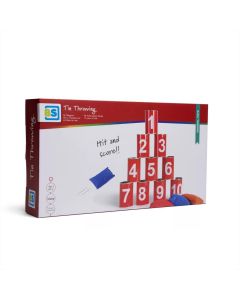 BS Toys Számos célbadobó játék, piros