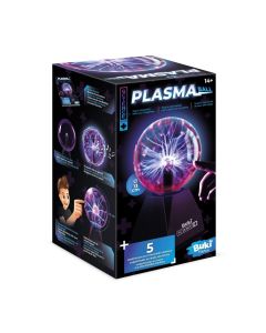 Buki Plazma dekor lámpa 13 cm,  5 kísérlettel