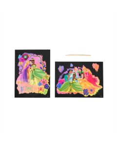 Canenco Disney Princess képkarc poszter, 2 db-os 