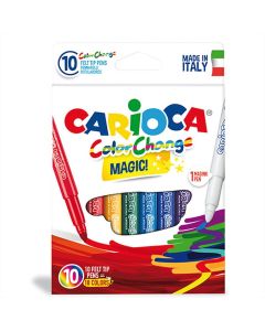 Carioca Színváltós filctoll készlet, 9+1 db-os
