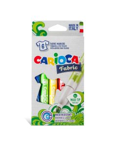 Carioca Textilfilc szett, 6 db-os