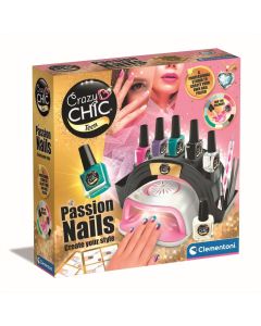 Clementoni Crazy Chic Nail Passion manikűr stúdió