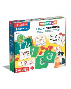 Clementoni Montessori Tapintható számok