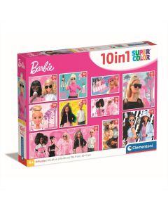 Clementoni Puzzle 10 db SuperColor - Barbie