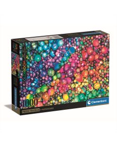Clementoni Puzzle 1000 db Colorboom Collecton - Színes gyöngyök