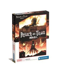 Clementoni Puzzle 1000 db High Quality Collection - Attack on Titan 2