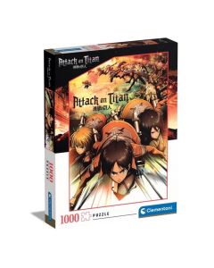 Clementoni Puzzle 1000 db High Quality Collection - Attack on Titan