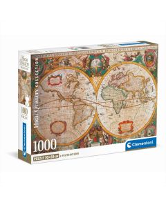 Clementoni Puzzle 1000 db High Quality Collection - Régi térkép