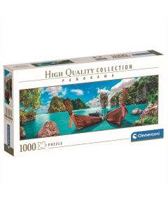 Clementoni Puzzle 1000 db High Quality Panoráma - Kikötő Phucketben