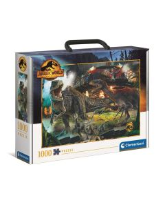 Clementoni Puzzle 1000 db Jurassic World bőröndben