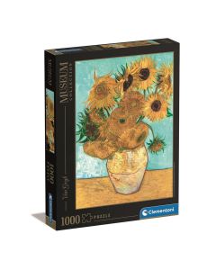 Clementoni Puzzle 1000 db Museum Collection - Van Gogh - Napraforgók