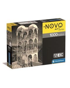 Clementoni Puzzle 1000 db Novo Art Series - M. C. Escher - Belvedere