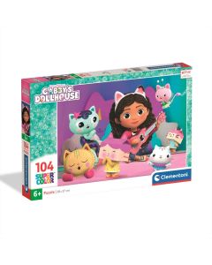 Clementoni Puzzle 104 db Supercolor - Gabi babaháza (2025)