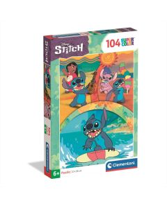 Clementoni Puzzle 104 db Supercolor - Stitch