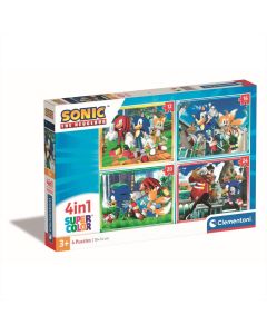Clementoni Puzzle 12-16-20-24 db SuperColor - Sonic