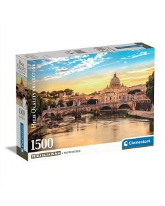 Clementoni Puzzle 1500 db Compact - Róma