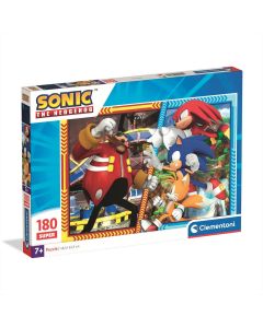 Clementoni Puzzle 180 db Supercolor - Sonic (2025)