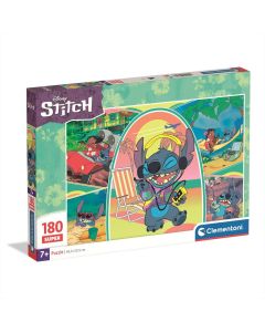 Clementoni Puzzle 180 db Supercolor - Stitch (2025)