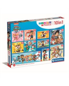 Clementoni Puzzle 18-30-48-60 db SuperColor puzzle - Mancs őrjárat
