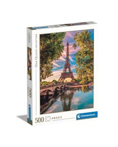 Clementoni Puzzle 500 db - A Szajna mentén