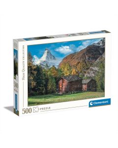 Clementoni Puzzle 500 db - Faházikó a hegyek között