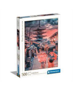 Clementoni Puzzle 500 db - Kyoto-i éjszaka