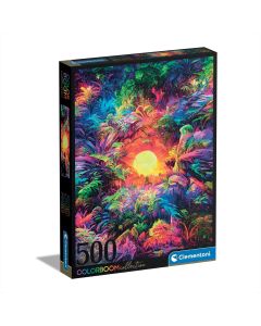 Clementoni Puzzle 500 db Colorboom - Pszichedelikus dzsungel