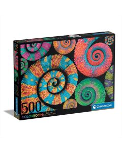 Clementoni Puzzle 500 db Colorboom - Színes kaméleonok