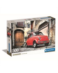 Clementoni Puzzle 500 db poszterrel High Quality Collection - Fiat 500