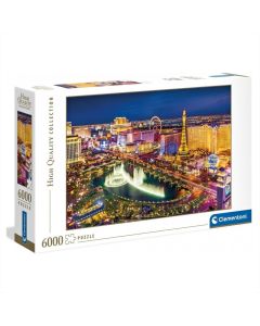 Clementoni Puzzle 6000 db High Quality Collection - Las Vegas