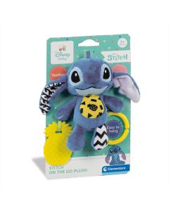 Clementoni Stitch bébi plüss rágóka