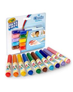 Crayola Maszatmentes utántoltő filc mini 10 db-os